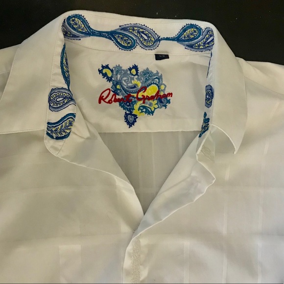 Robert Graham White Shirt - Picture 2 of 8